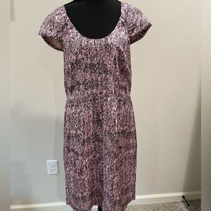 Banana Republic cap sleeve midi dress 12